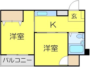 ケントハウスの物件間取画像